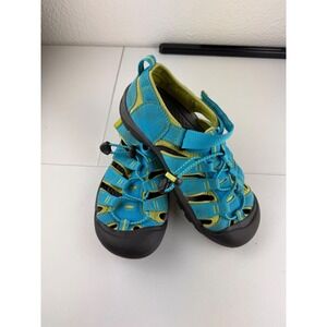 KEEN Kids Water Sandals Size 4‎ Toddler Blue Yellow H2 Newport